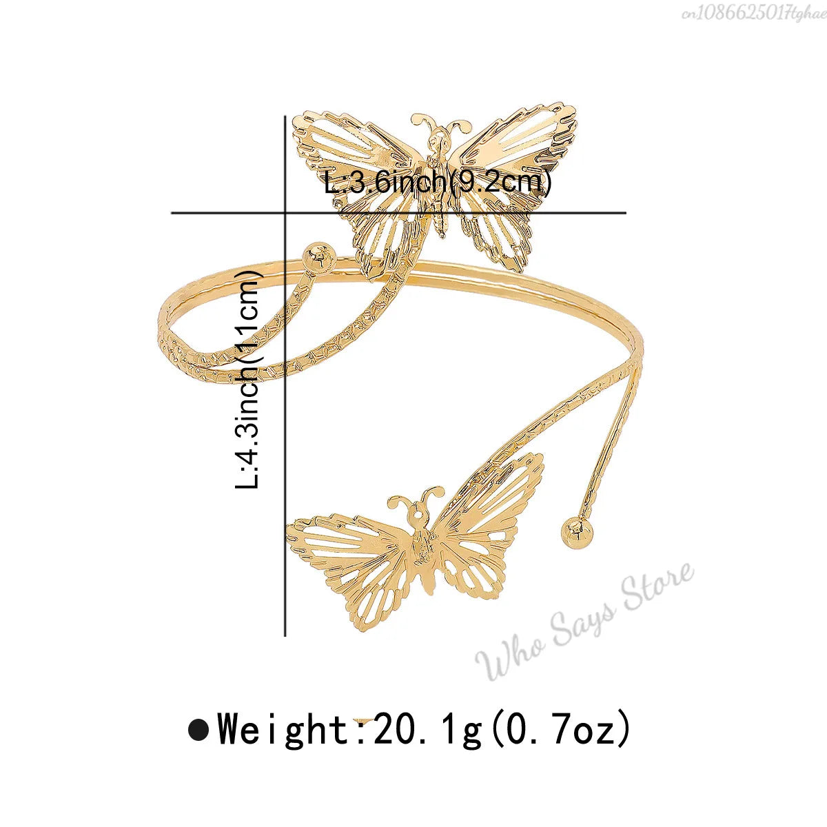 Lacteo Trendy Geometric Twisted Cuff Bracelet On The Upper Arm for Women Water Drop Shape Bangles Adjustable Jewelry Party Girls